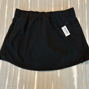 Old Navy Active Skort Black Size Medium Built-In Shorts Athletic NWT